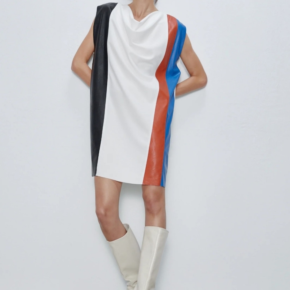 Colorblock Dress